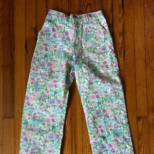 BIG BUD PRESS Work Pants SZ XS Vintage Wallpaper